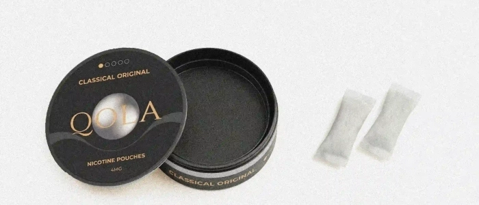 QOLA nicotine pouch disposal guide